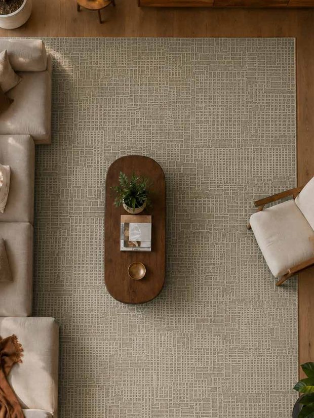 Tapete Madras — ambiente