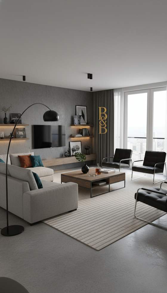 Tapete Copacabana — Beige 1