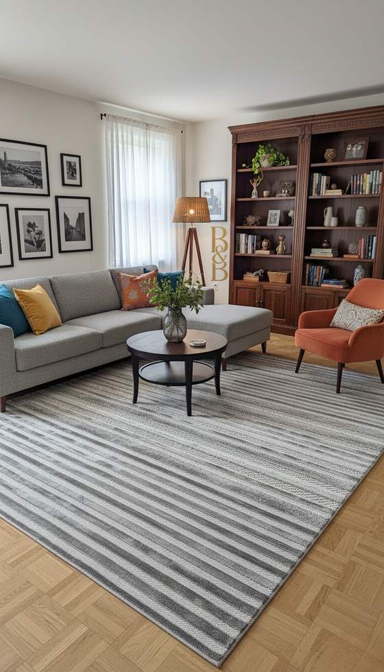 Tapete Copacabana — Dark Grey 1