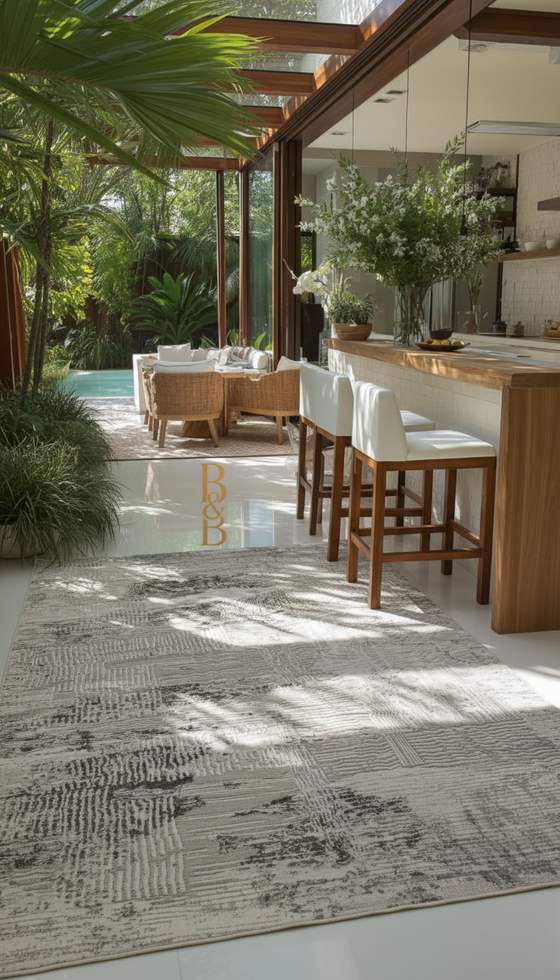 Tapete Mediterrâneo — Cream Vizon 3